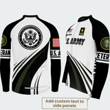 Men’s Personalized USA Veteran Pride Cycling Jersey & Kit
