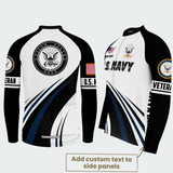 Men’s Personalized U.S. Navy Proudly Served Cycling Jersey & Kit