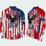 Men’s USA Freedom Eagle Spirit 250 Cycling Jersey & Kit