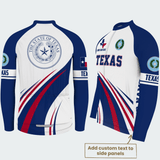 Men’s Personalized The State of Texas Pride Regular Fit Cycling Jersey & Kit