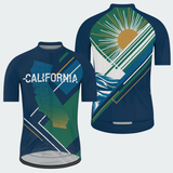 Men’s California Coastal Geometry Regular Fit Cycling Kit