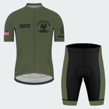 Men’s Personalized Proud Army Veteran Cycling Jersey & Kit