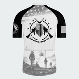 Men’s Personalized One Nation Under God Military Veteran Cycling Jersey & Kit