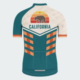 Men’s Personalized California Retro Sunset Cycling Jersey & Kit