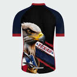 Men’s Personalized Texas Bald Eagle Lone Star Cycling Jersey & Kit