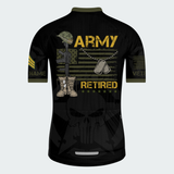 Men’s Personalized U.S. Army Retired Combat Boots Cycling Jersey & Kit