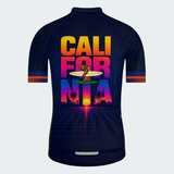 Men’s Personalized California Vaporwave Sunset Cycling Jersey & Kit