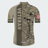 Men’s Personalized Veteran Battlefield Cross Cycling Jersey