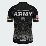 Men’s Personalized U.S. Army Veteran Eagle Seal Legacy Cycling Jersey & Kit
