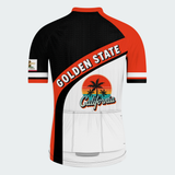 Men’s Personalized California Golden State Palm Sunset Cycling Jersey & Kit