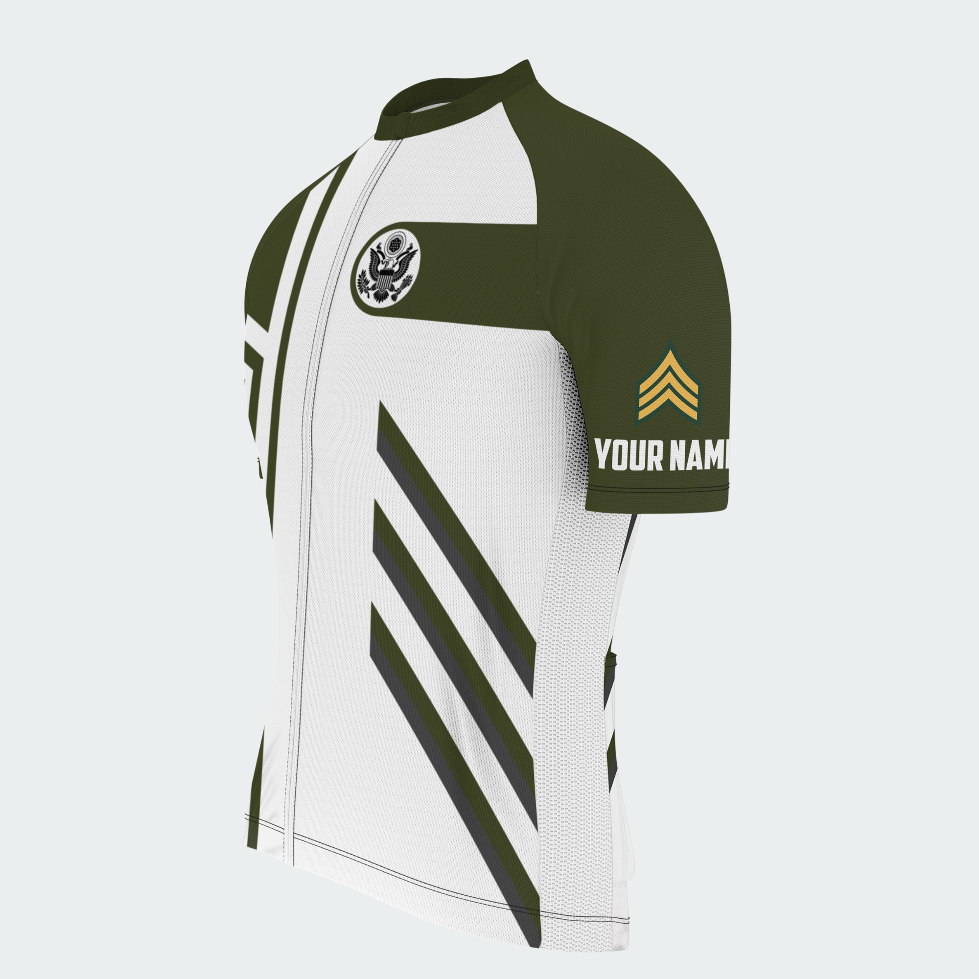 Men Personalized Army Service Tribute Cycling Jersey & Kit — image 10