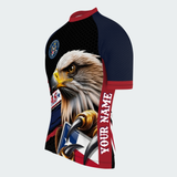 Men’s Personalized Texas Bald Eagle Lone Star Cycling Jersey & Kit
