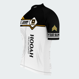 Men’s Personalized U.S. Army Hooah Proudly Served Cycling Jersey & Kit