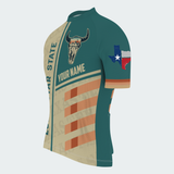 Men’s Personalized Lone Star State Regular Fit Cycling Jersey & Kit