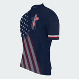 Men’s Personalized In God We Trust American Flag Cycling Jersey & Kit