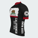Men’s Personalized California Republic Heritage Cycling Jersey & Kit