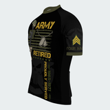 Men’s Personalized U.S. Army Retired Combat Boots Cycling Jersey & Kit