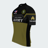 Men’s Personalized U.S. Army Proudly Served Heritage Cycling Jersey & Kit