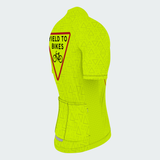 Men's Yield To Bikes Regular Fit Hi-Vis Cycling Kit