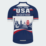 Men’s USA American Landmark Legacy 250 Regular Fit Cycling Kit