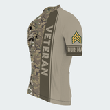 Men’s Personalized Veteran Battlefield Cross Cycling Jersey