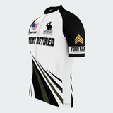 Men’s Personalized U.S. Army Retired Veteran Cycling Jersey & Kit