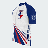 Men’s Personalized Texas Born Texas Proud Cycling Jersey & Kit