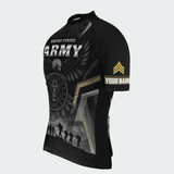 Men’s Personalized U.S. Army Veteran Eagle Seal Legacy Cycling Jersey & Kit