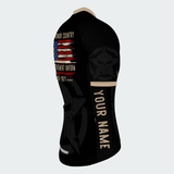 Men’s Personalized U.S. Army Retirement Duty Honor Country Cycling Jersey & Kit