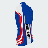 Men’s Personalized American Veteran Proudly Served Cycling Jersey & Kit