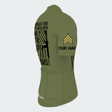 Men’s Personalized Army Family Faith Friends Flag Firearms Cycling Jersey & Kit