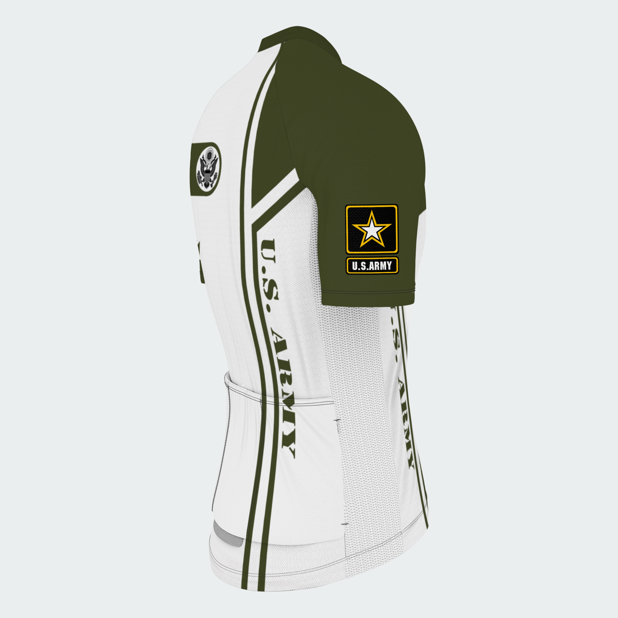 Men Personalized Army Service Tribute Cycling Jersey & Kit — image 13