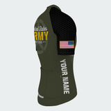 Men’s Personalized U.S. Army Retired Infantry Branch Cycling Jersey & Kit