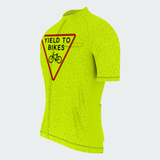 Men's Yield To Bikes Regular Fit Hi-Vis Cycling Kit