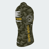 Men’s Personalized U.S. Army Retired Rifle Flag Camo Cycling Jersey & Kit