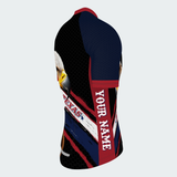 Men’s Personalized Texas Bald Eagle Lone Star Cycling Jersey & Kit