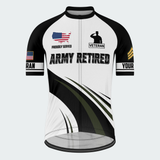 Men’s Personalized U.S. Army Retired Veteran Cycling Jersey & Kit