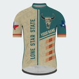 Men’s Personalized Lone Star State Regular Fit Cycling Jersey & Kit