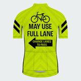Men's Bicycles May Use Full Lane Regular Fit Cycling Kit