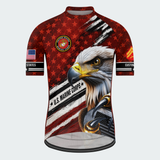Men’s Personalized U.S. Marine Corps Eagle Cycling Jersey