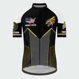 Men’s Personalized U.S. Army Veteran Proudly Served Eagle Cycling Jersey & Kit