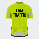 Men's I Am Traffic Reflective Sharrows Regular Fit Cycling Kit