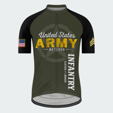Men’s Personalized U.S. Army Retired Infantry Branch Cycling Jersey & Kit