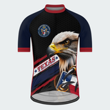 Men’s Personalized Texas Bald Eagle Lone Star Cycling Jersey & Kit