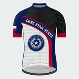 Men’s Personalized Lone Star State Seal Regular Fit Cycling Jersey & Kit
