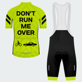 Men's Don't Run Me Over Regular Fit Cycling Kit