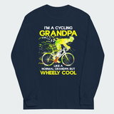 Men's Wheely Cool Cycling Grandpa Tops