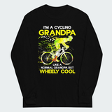 Men's Wheely Cool Cycling Grandpa Tops