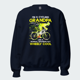 Men's Wheely Cool Cycling Grandpa Tops