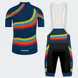 Men's Groovy Psychedelic Regular Fit Cycling Kit